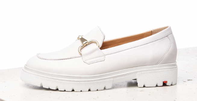 LLOYD Klassische Slipper weiss Slipper