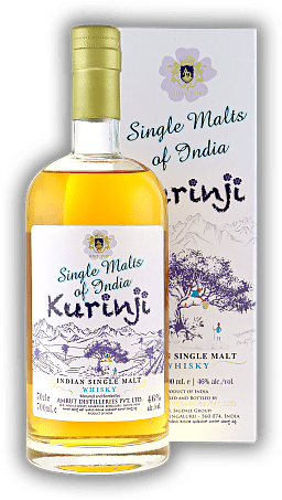 Amrut Kurinji Single Malts of Indiay 46% Amrut Kurinji Single Malts of Indiay 46%  0,7	 Liter - Vol 46%