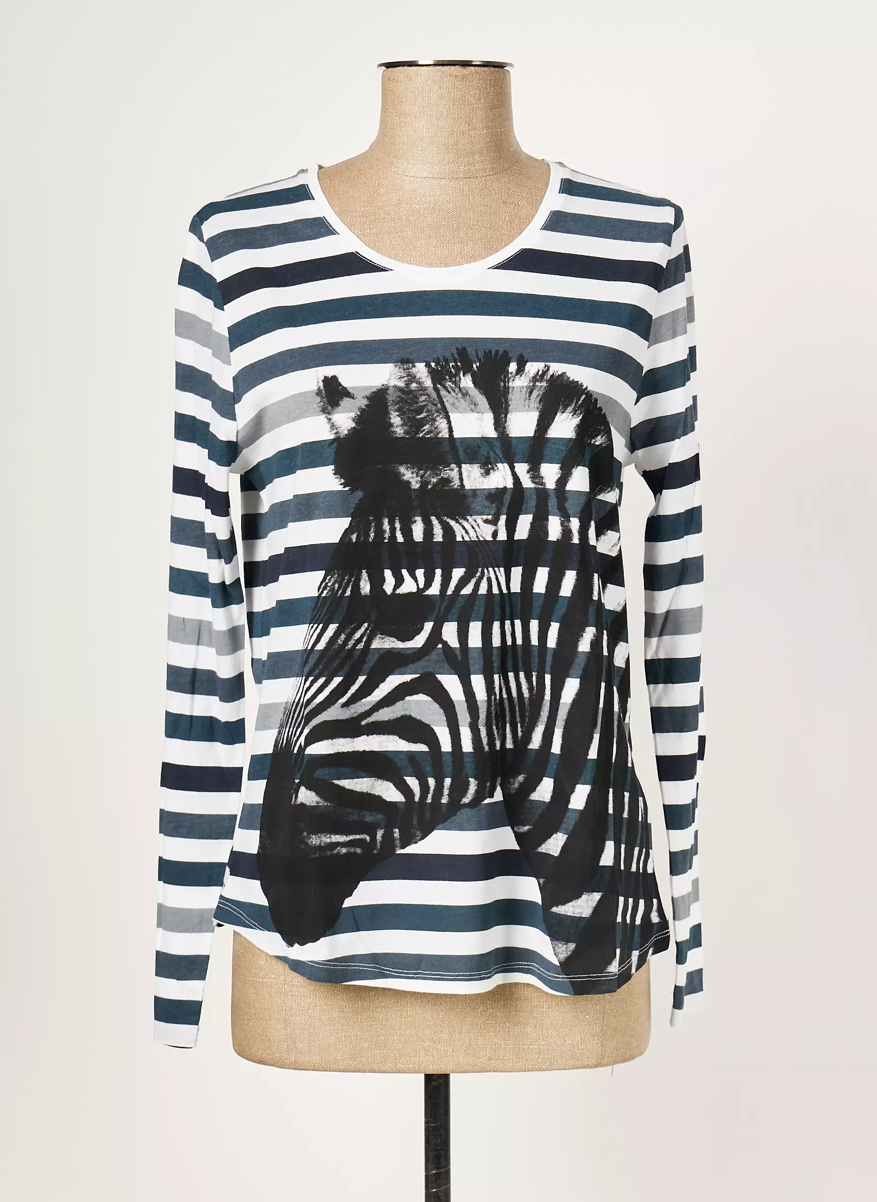Little Marcel Tshirts Femme couleur bleu