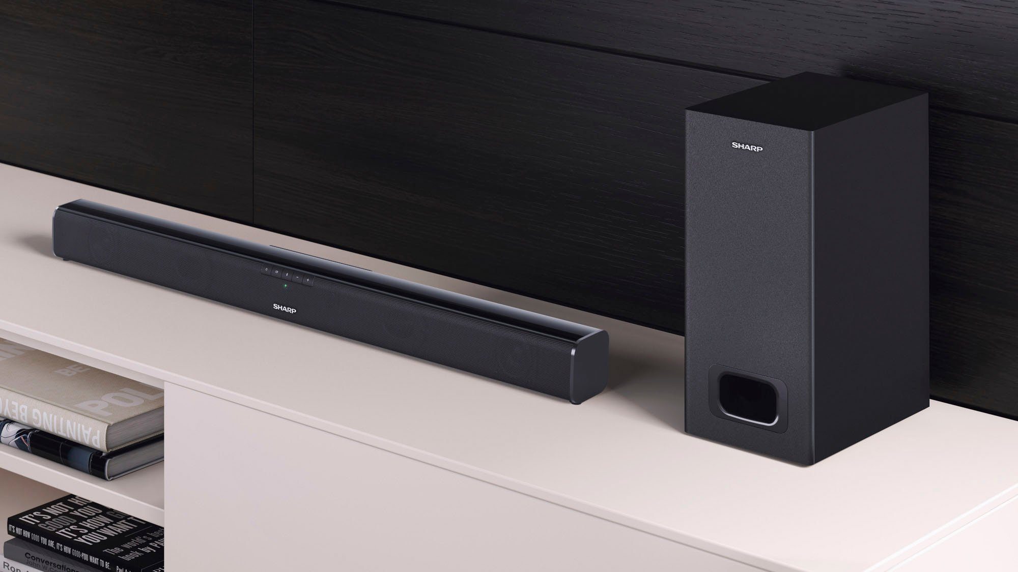 Sharp HT-SBW110 2.1 Soundbar (Bluetooth, 180 W)