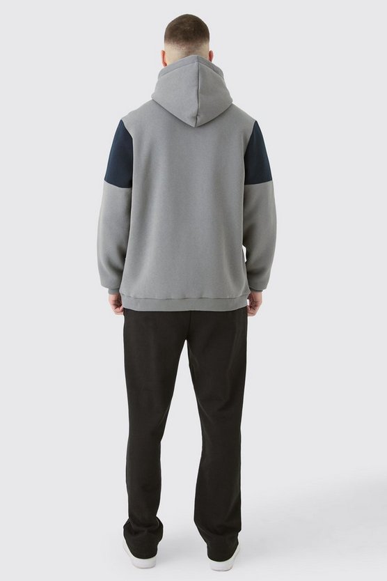 Tall Colorblock Man Roman Hoodie