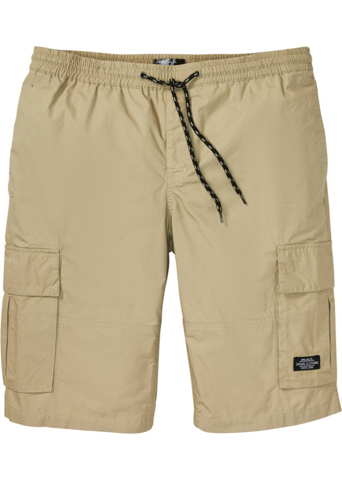 Schlupf-Cargo-Bermuda m. Komfortschnitt, Regular Fit