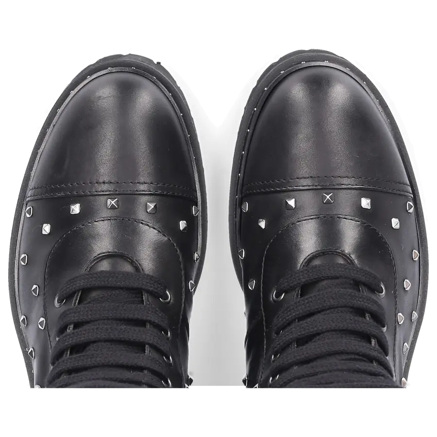 Via Roma 15 - Stiefeletten SAINT BARTH Kalbsleder schwarz - schwarz