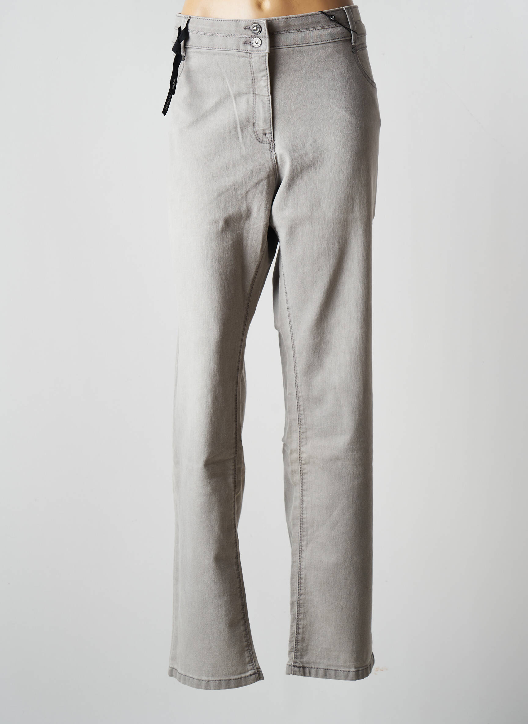Olsen Jeans Coupe Slim Femme couleur gris