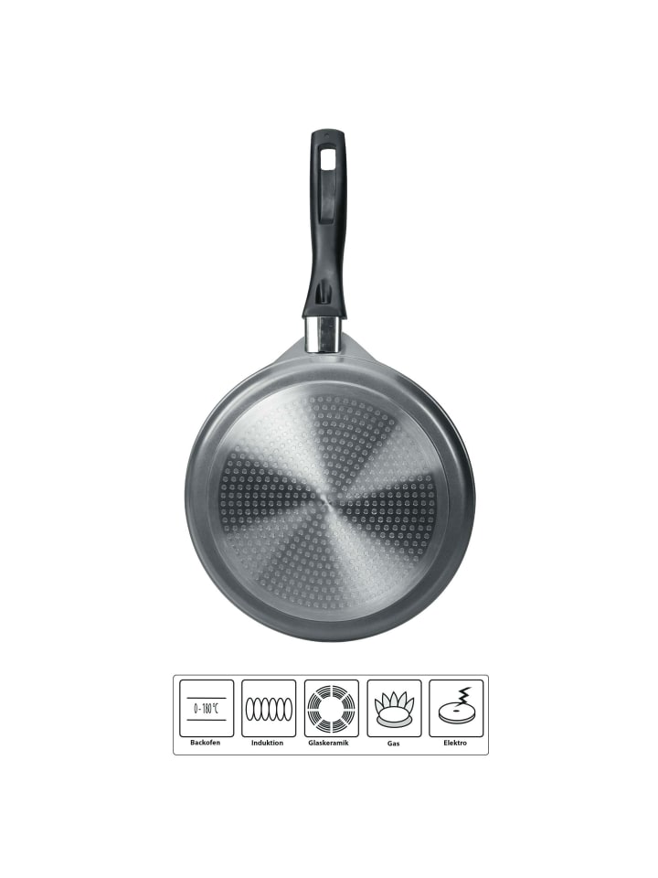 Stoneline Crepe Pfanne 25 cm in Grau günstig kaufen Ø 25 cm