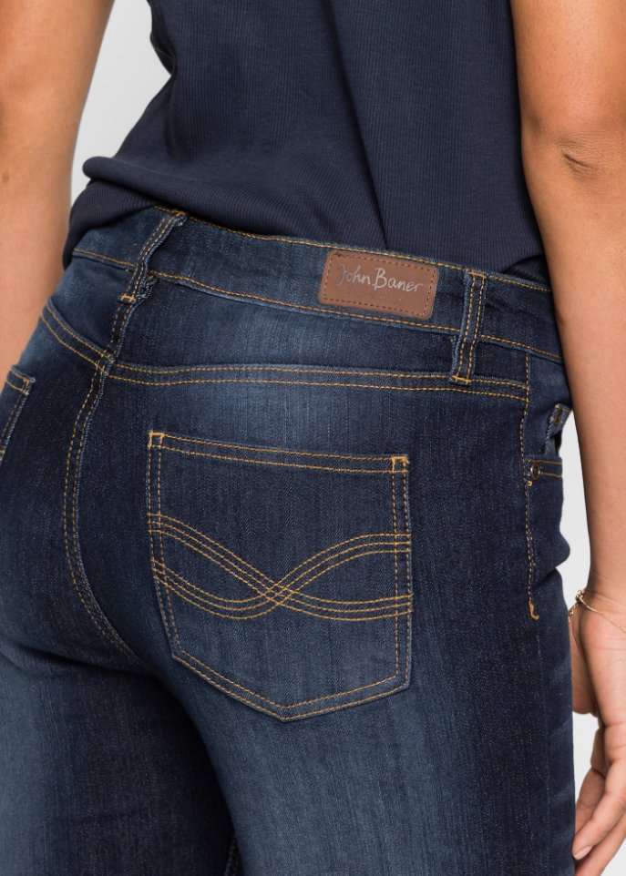 Komfort-Stretch-Jeans, Bootcut