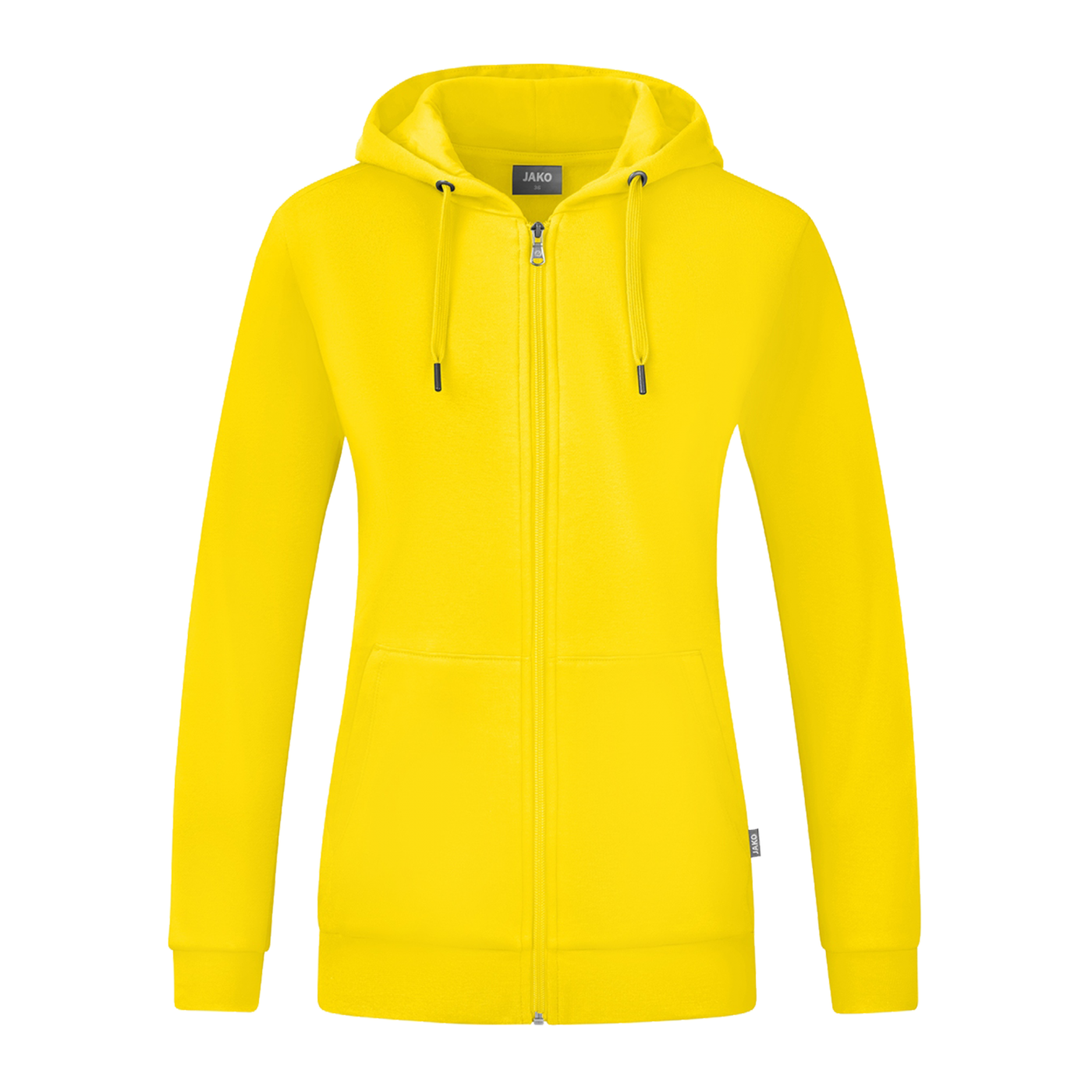 JAKO Organic Kapuzenjacke Damen Gelb F300