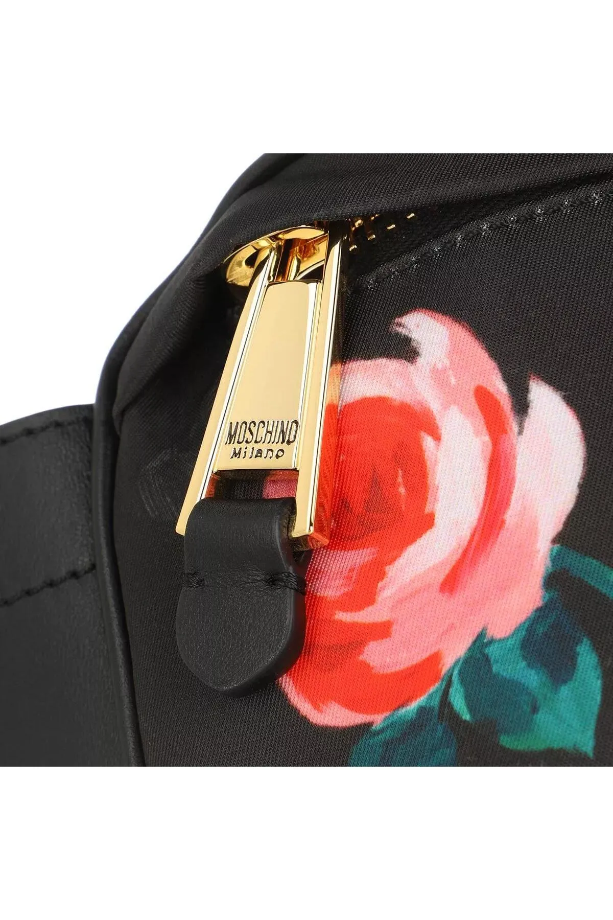 Moschino  Umhängetasche mit Gürtel Schwarz