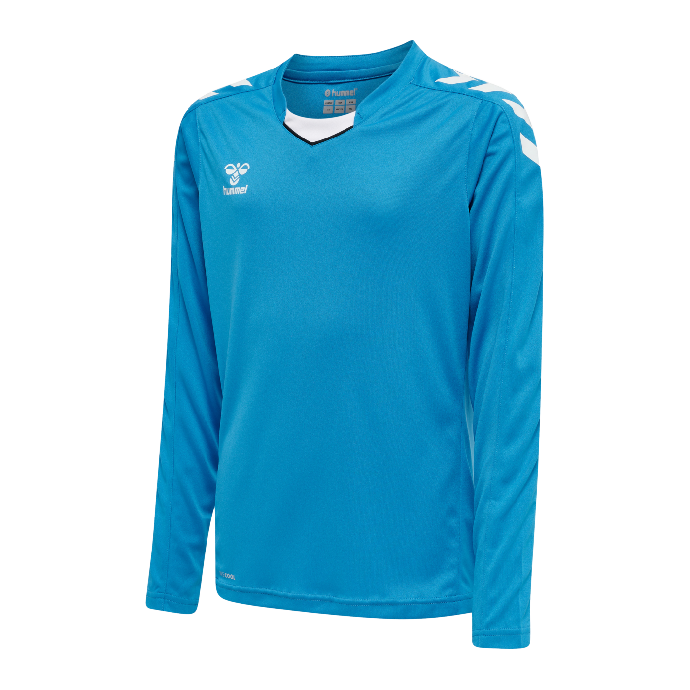 Hummel hmlCORE XK Trikot langarm Kids Blau F8729
