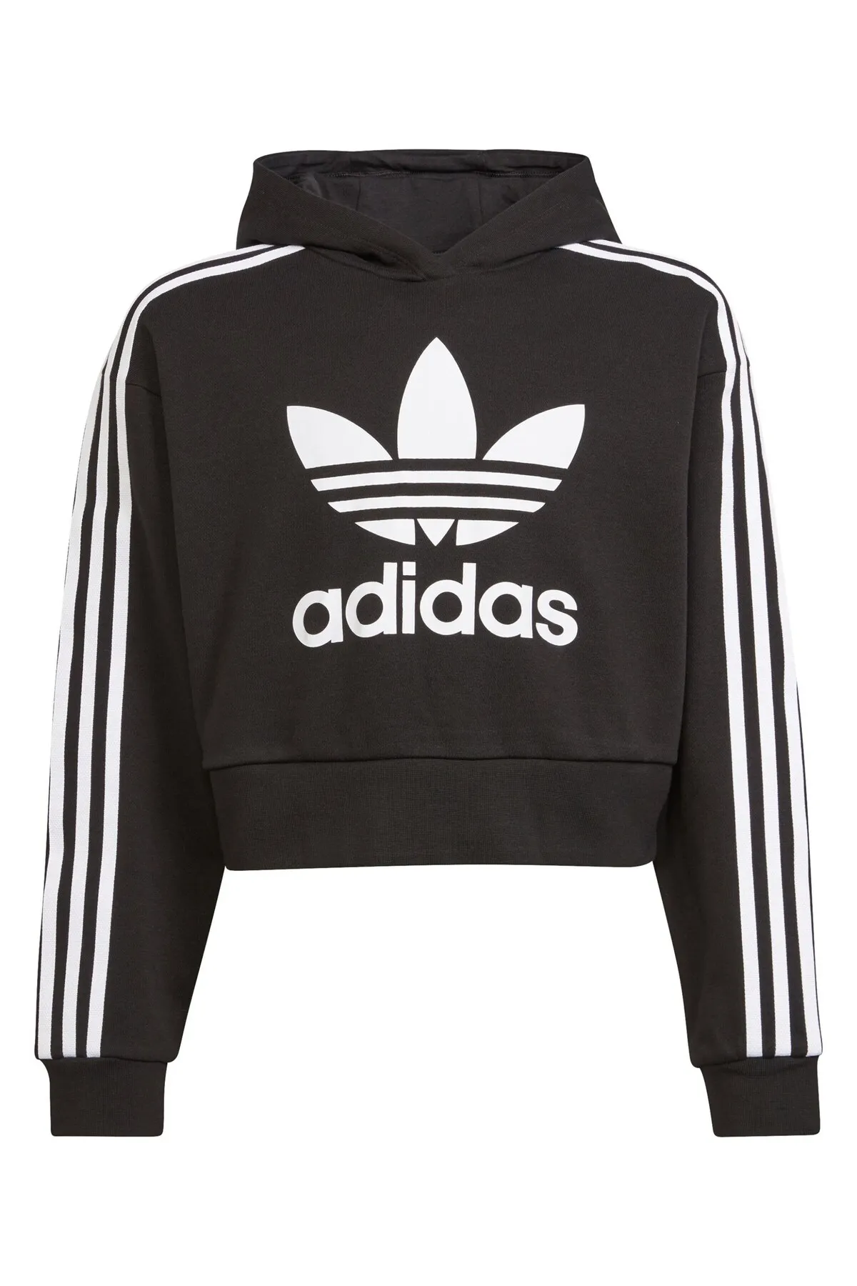 adidas  Kinder adidas Cropped Hoodie Kinder