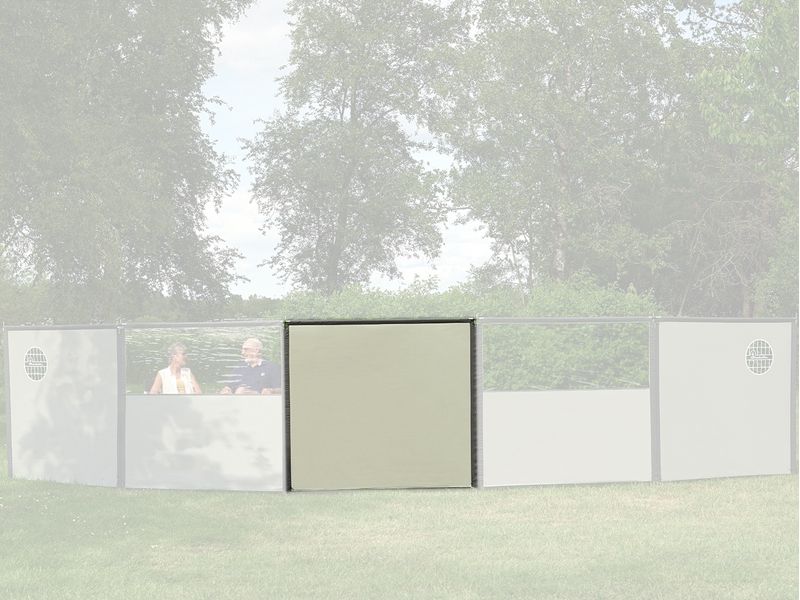 Isabella Flex Grey Erweiterungsteil 4 Windschutz-Paneel