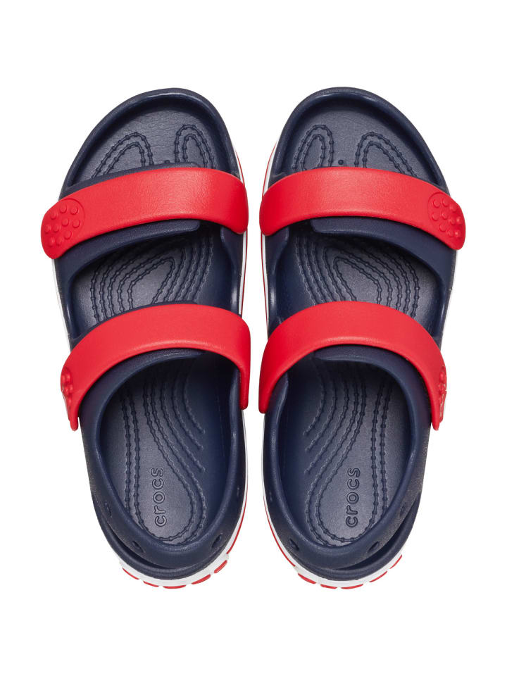 Crocs Freizeitschuhe Crocband in marineblau/rot günstig kaufen