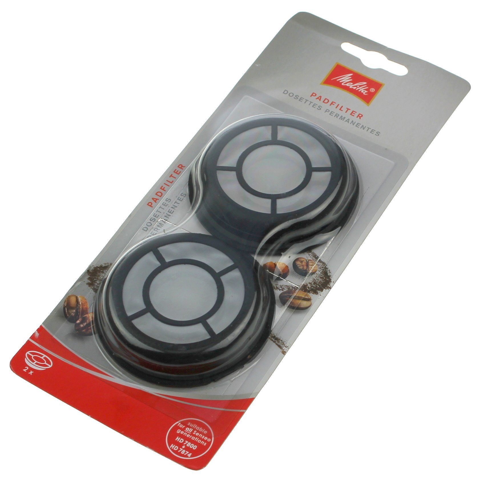 Melitta Filterkaffeemaschine Melitta 180424 (6650704) Permanent-/Dauerfilter für Philips Senseo