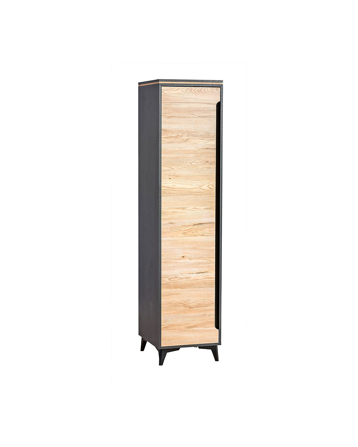Kleiderschrank Stauraumschrank Gapi 47cm 1-türig Farbe wählbar