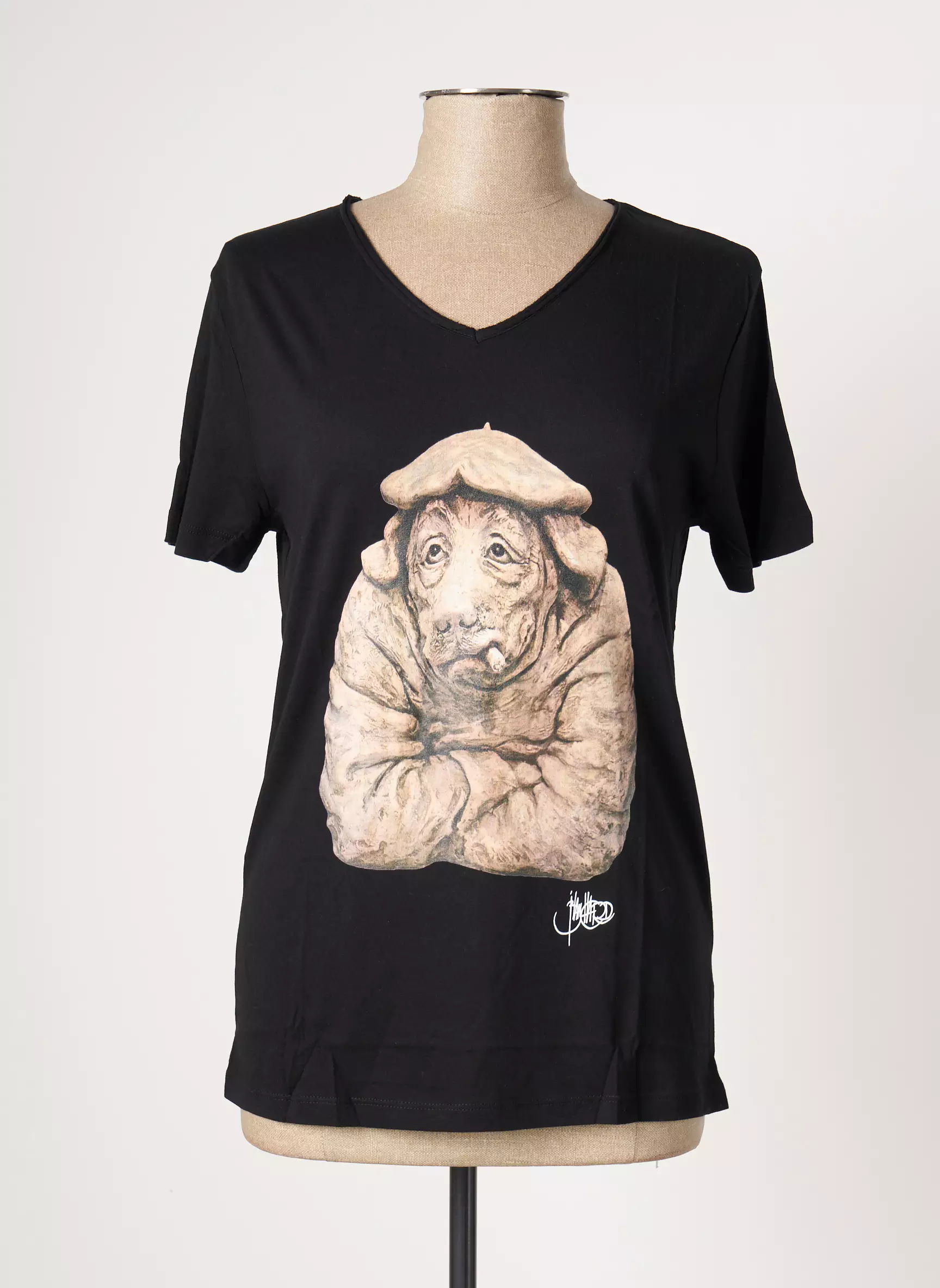 Ky Kas Tshirts Femme couleur noir