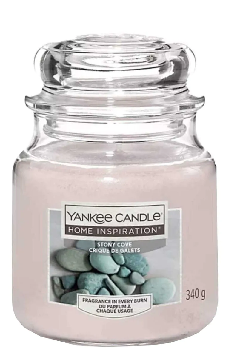 Yankee Candle Home Inspiration Stony Cove lys mellemstort