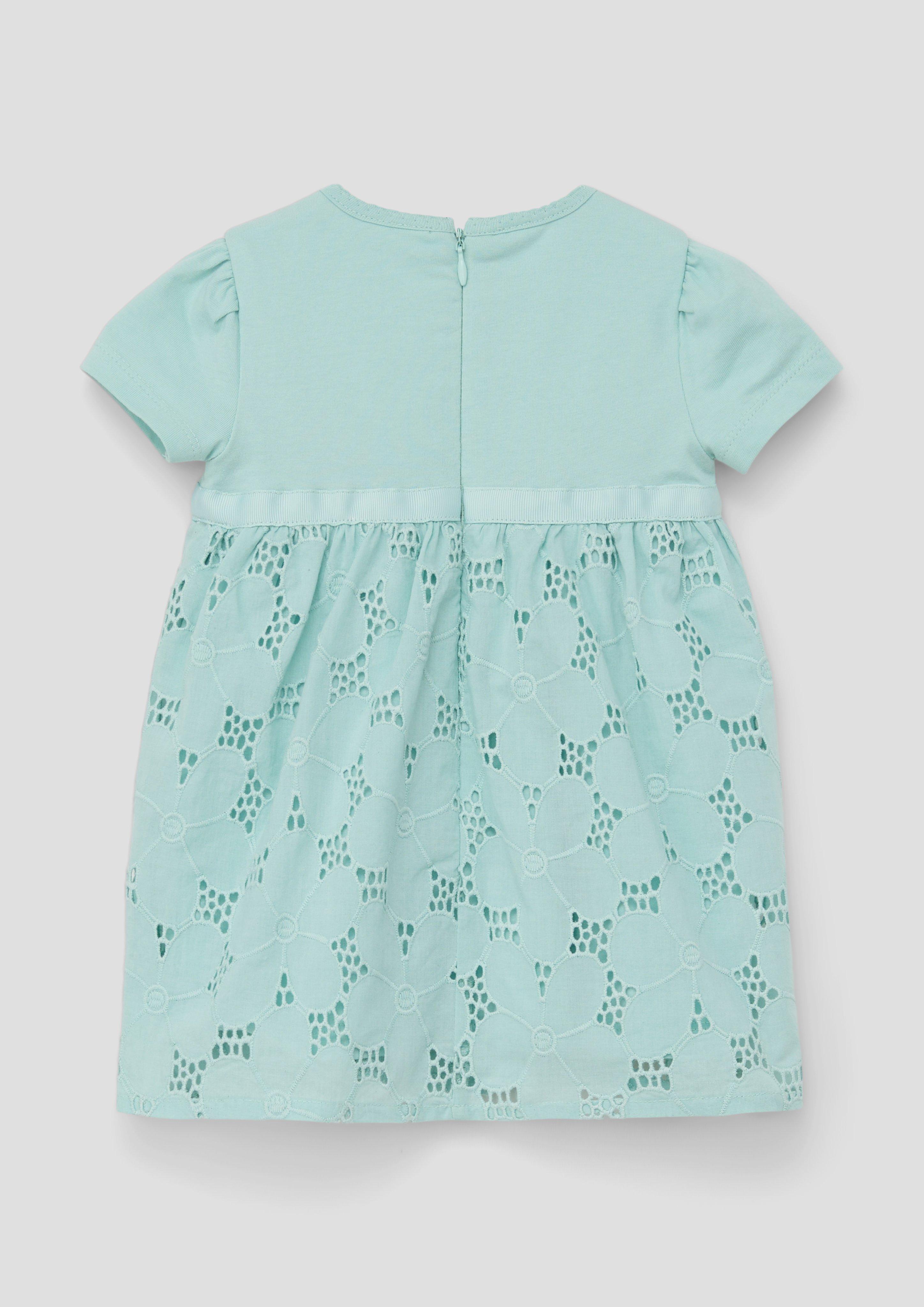 Kleid mit Broderie Anglaise  2140180-6068