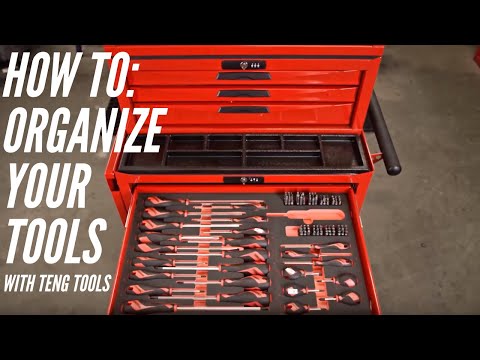 Teng Tools 122390125 MEGA MASTER set alata TCMM1011NBK kolica za alat 1226 dijelova 'Crno izdanje'