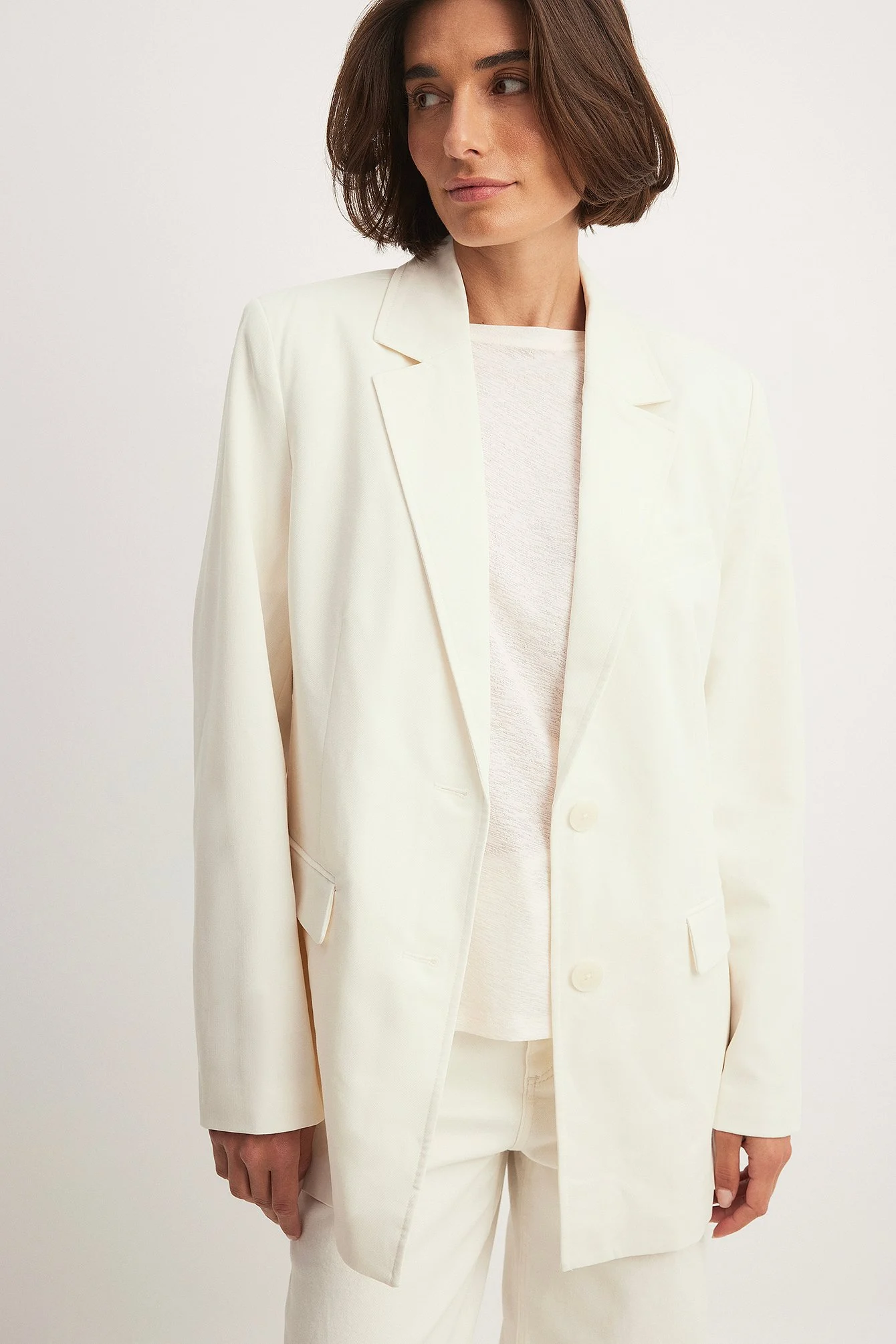 Oversized Blazer mit Steppnähten