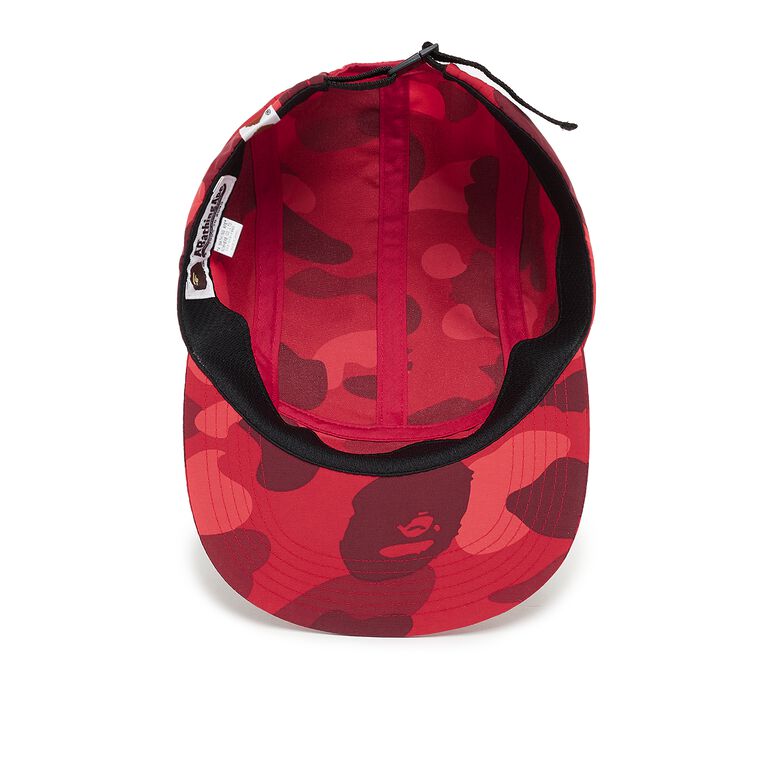 A Bathing Ape Color Camo Jet Cap red