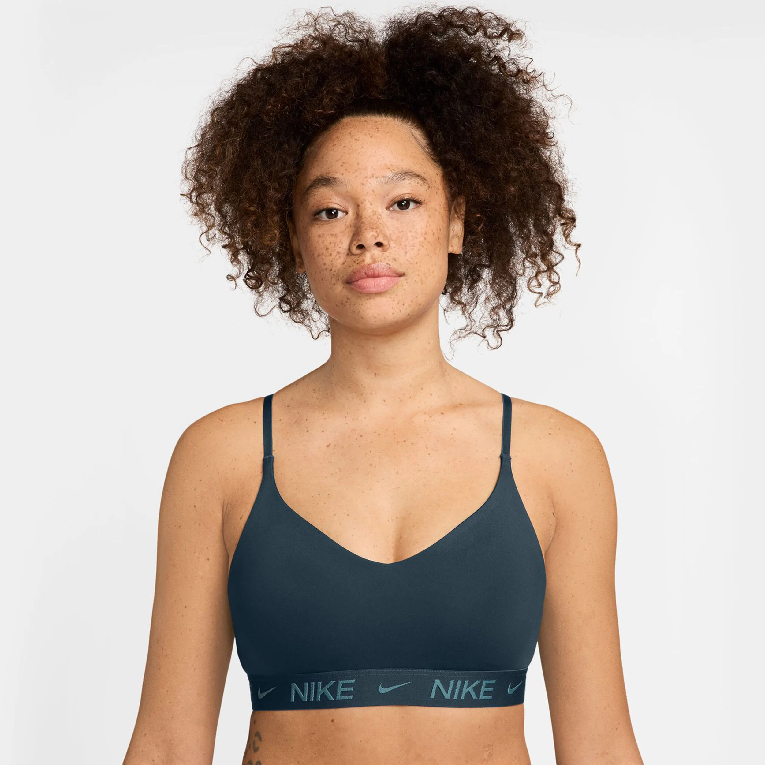 Dri-Fit INDY LGT Support Sport-BH Damen - Dunkelblau