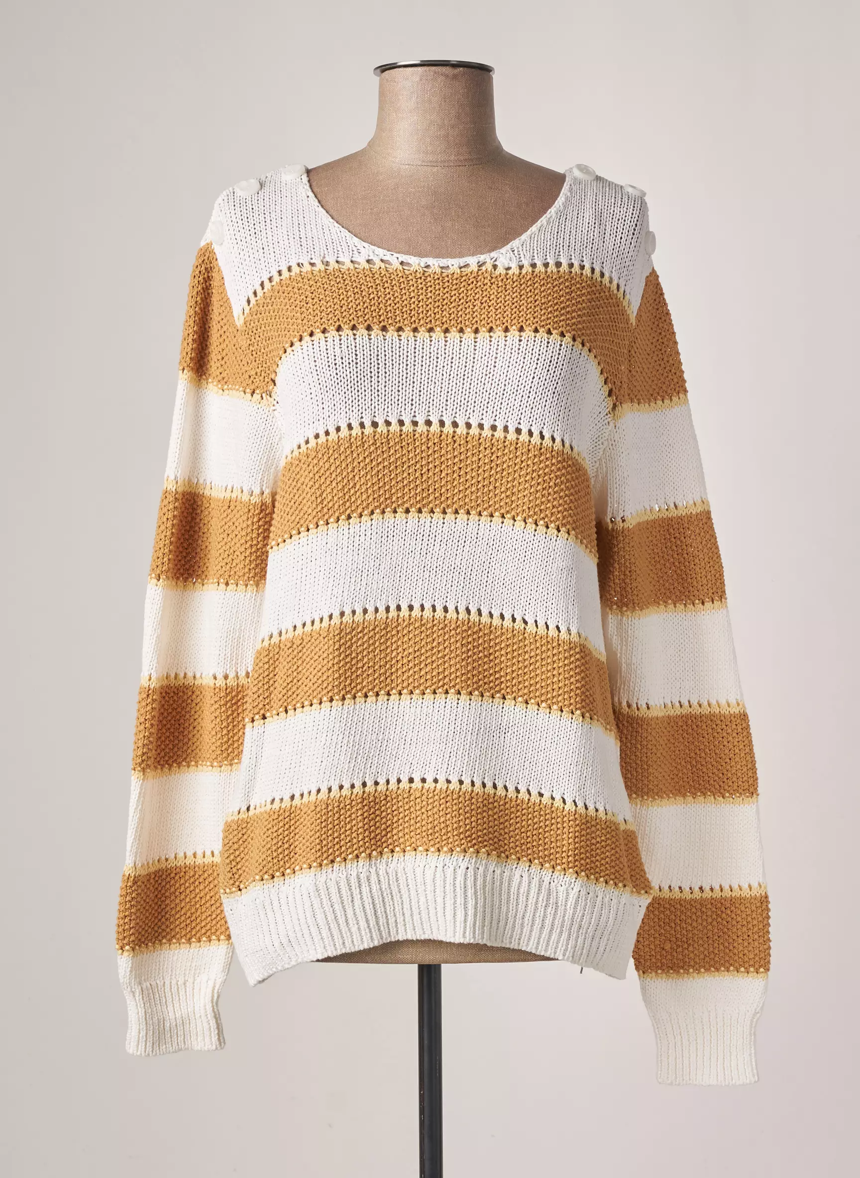 Diane Laury Pulls Femme couleur beige