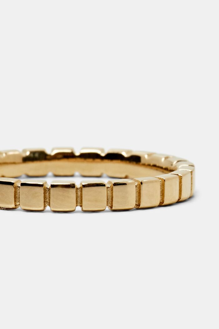 Gerippter Ring, Sterlingsilber