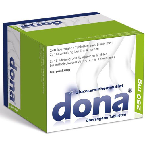 DONA 250 mg überzogene Tabletten  240 St  Tabletten, überzogen