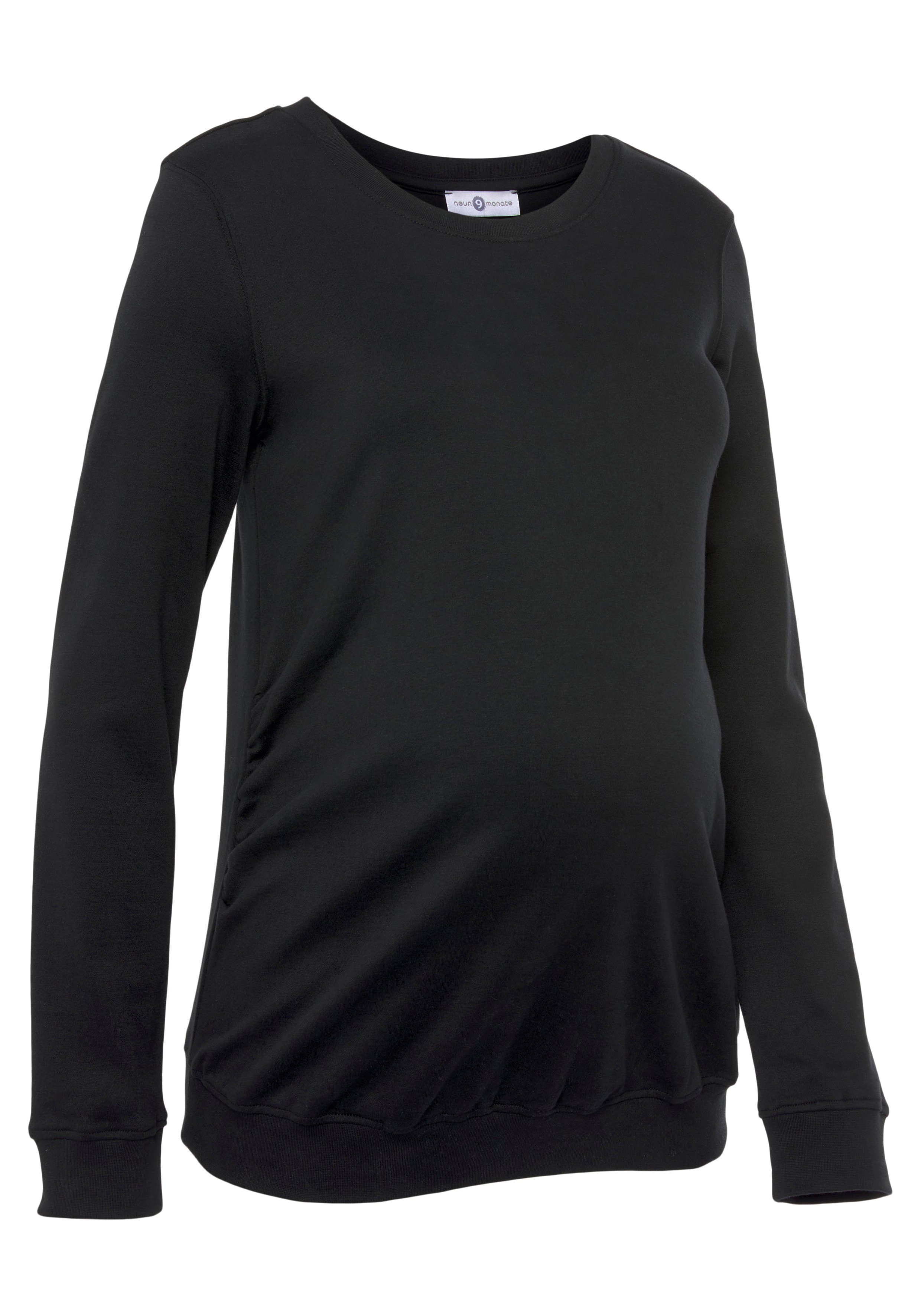 Neun Monate Umstandssweatshirt Figurumschmeichelnd