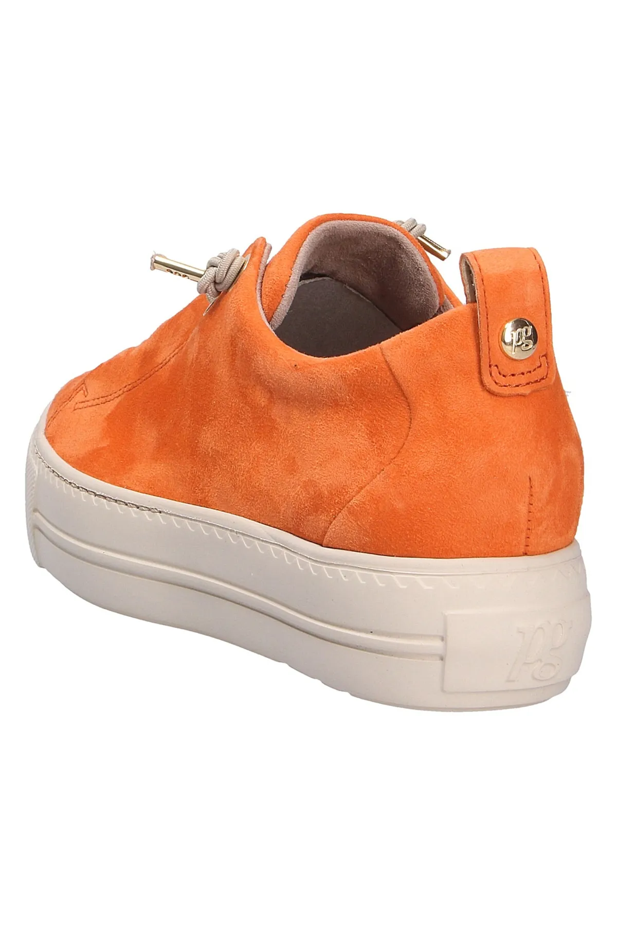 Paul Green  Sneaker - Orange - Flacher Absatz