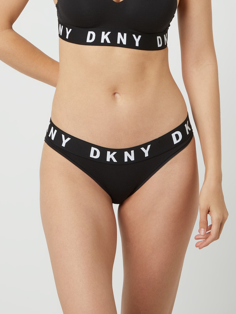 Slip mit Modal-Anteil in schwarz