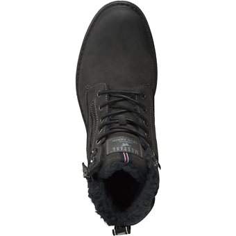 Mustang Schnür Boots in grau