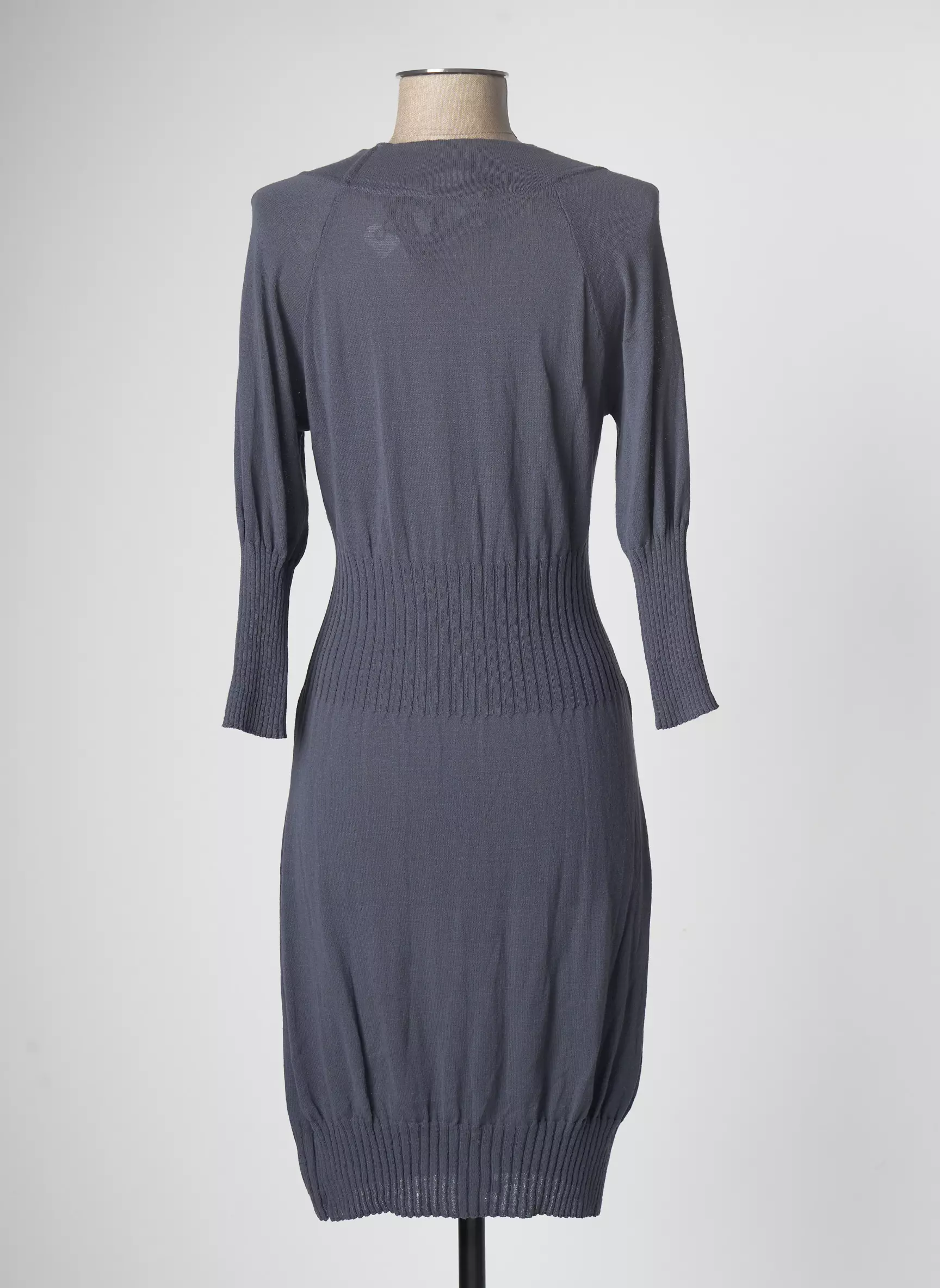 Rebecca Robes Mi Longues Femme couleur gris