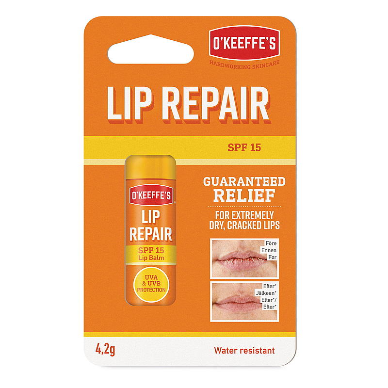 O`Keeffe`s Lip repair & protect SPF15 O'Keeffe's