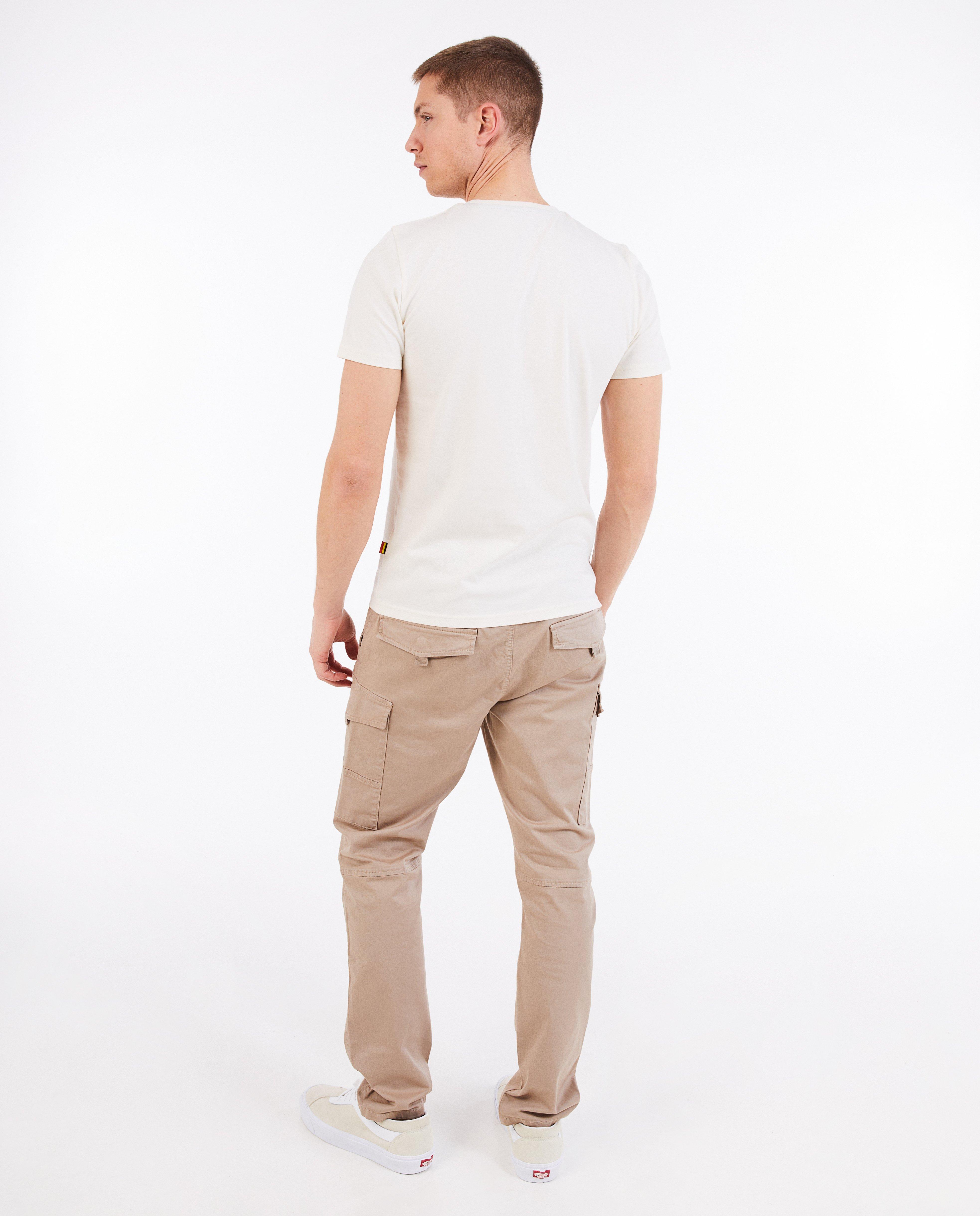 Tricou Baptiste din bumbac organic, alb pentru adulți