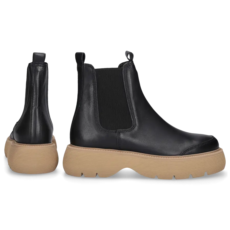 Kennel & Schmenger - Chelsea Boots KIMI Kalbsleder - schwarz
