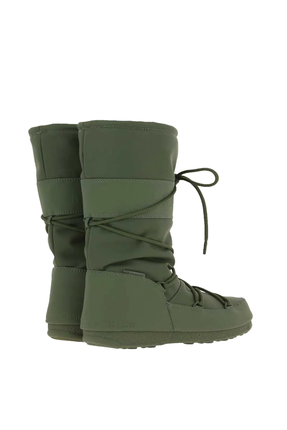 MOON BOOT  Stiefelette - Khaki - Flacher Absatz