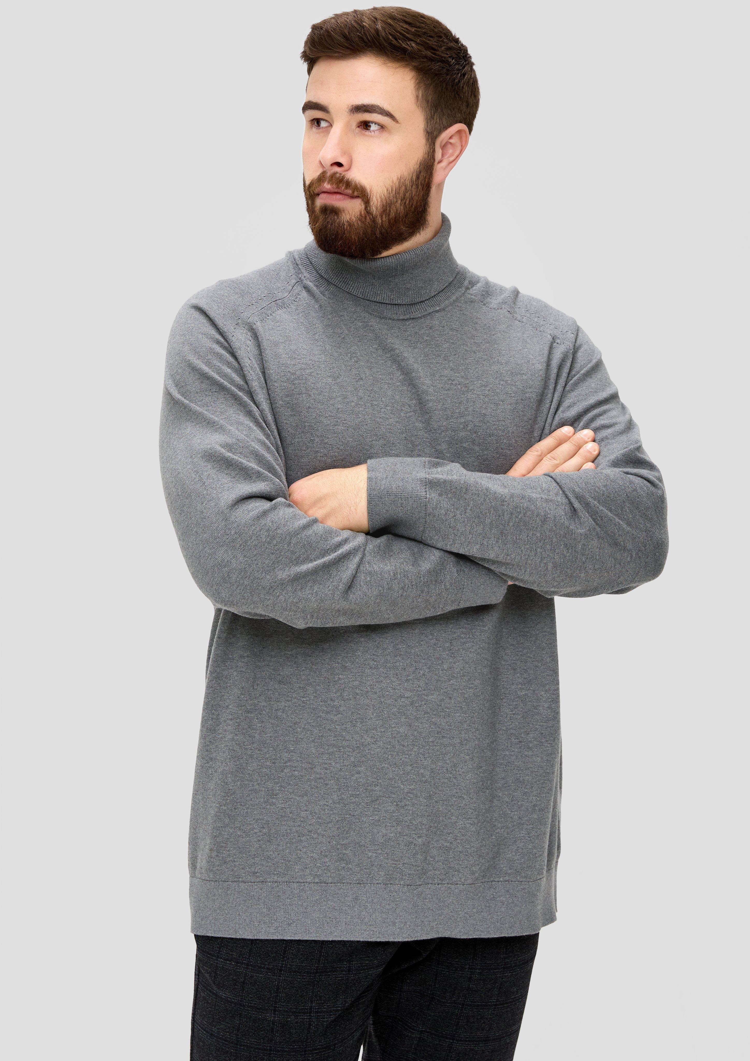 Rollkragenpullover aus Baumwolle  2139579-9730