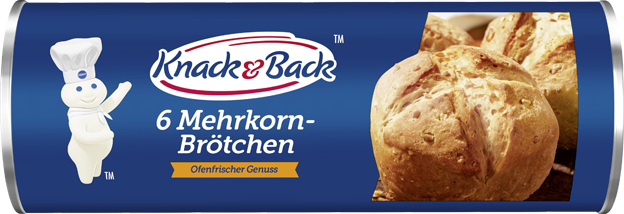 Knack & Back 6 Mehrkornbrötchen