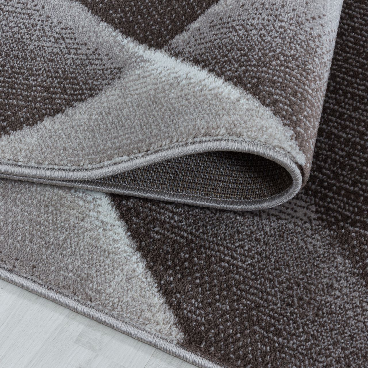 Ayyildiz Teppich, COSTA 3522, BROWN, 80 x 250 cm