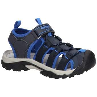Dockers Flat Sandale in blau