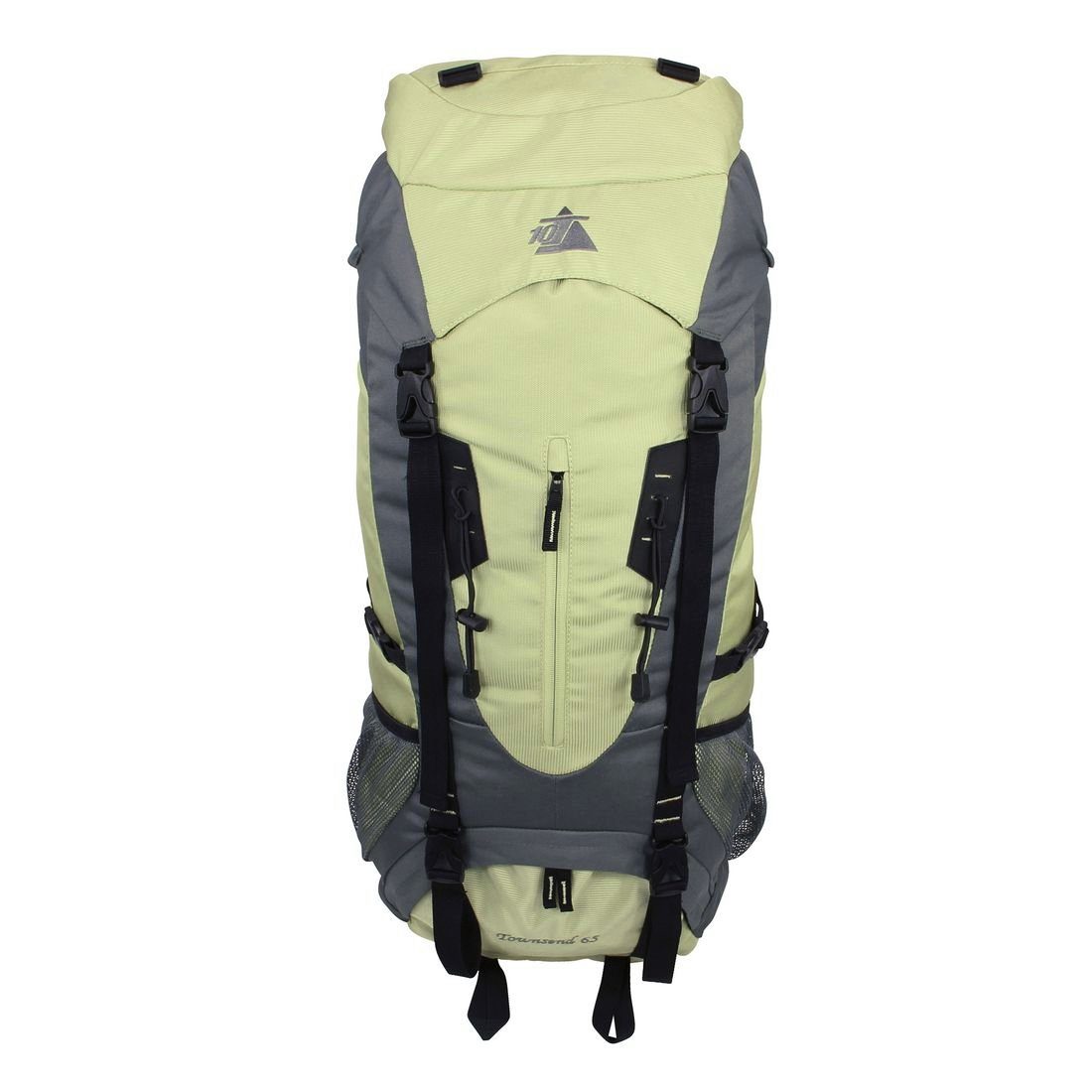 10T Trekkingrucksack 10T Townsend 65 - Touren-, Trekking-Rucksack 65 Liter, Funktions-Staufächer, Regenschutz, 1750g