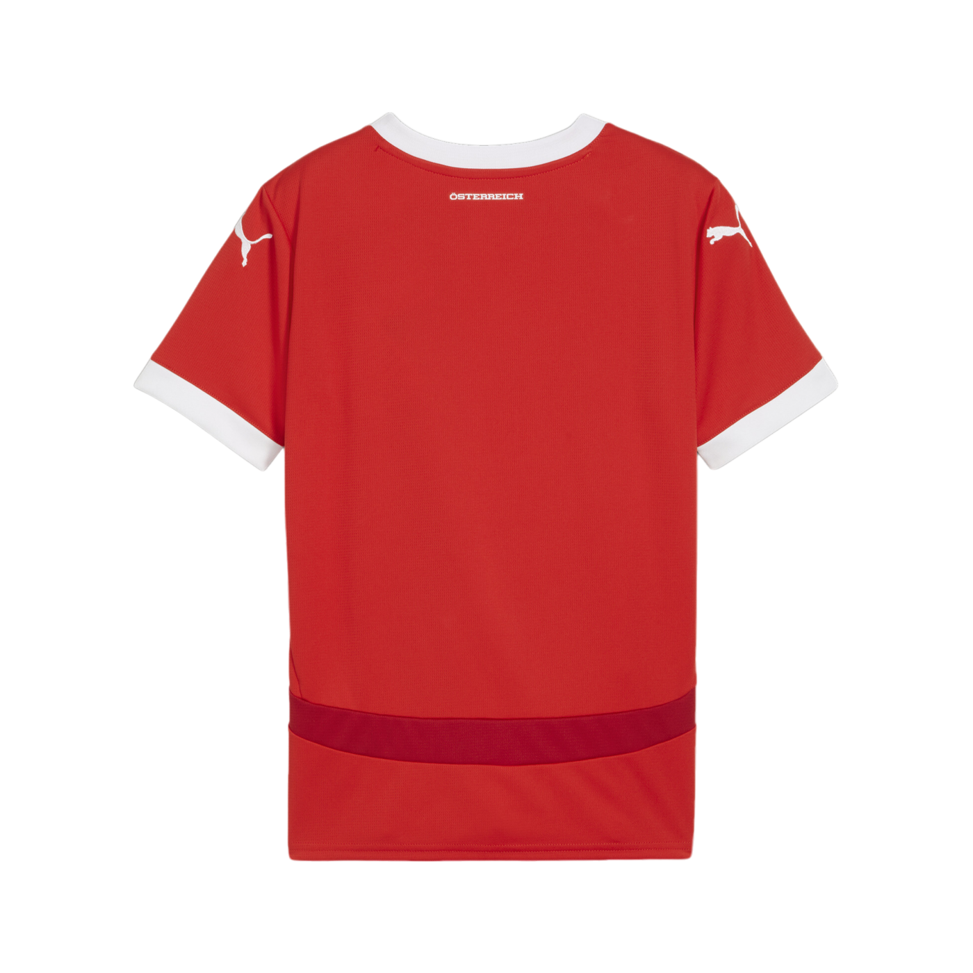 PUMA Österreich Trikot Home EM 2024 Kids Rot F01
