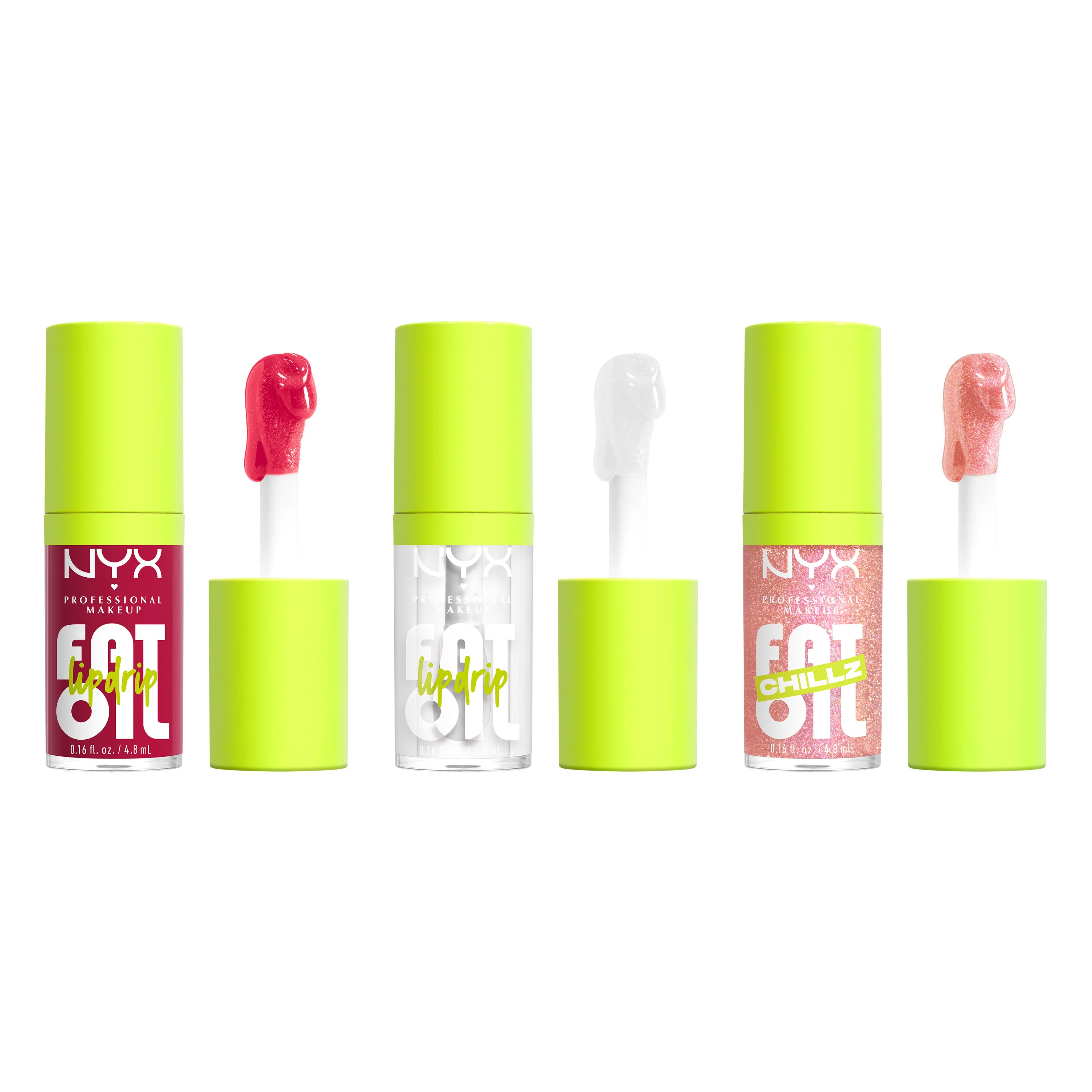 Trío de aceites labiales navideños - Set de maquillaje, brillo