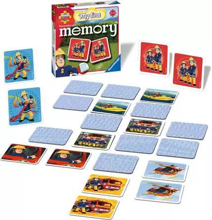 Feuerwehrmann Sam My first memory® - Kinderspiel ab 2 Jahren
