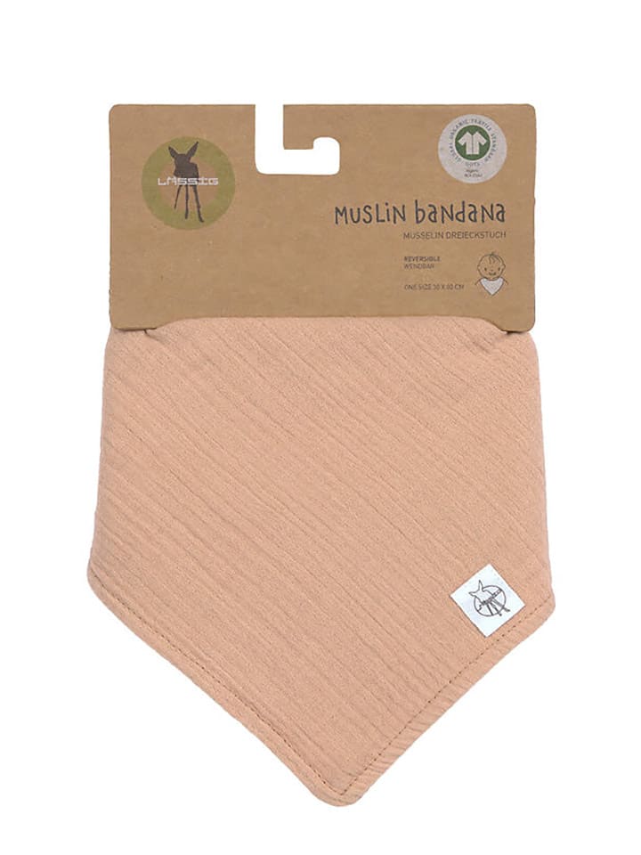 Lässig Musselin-Dreieckstuch in Beige günstig kaufen onesize