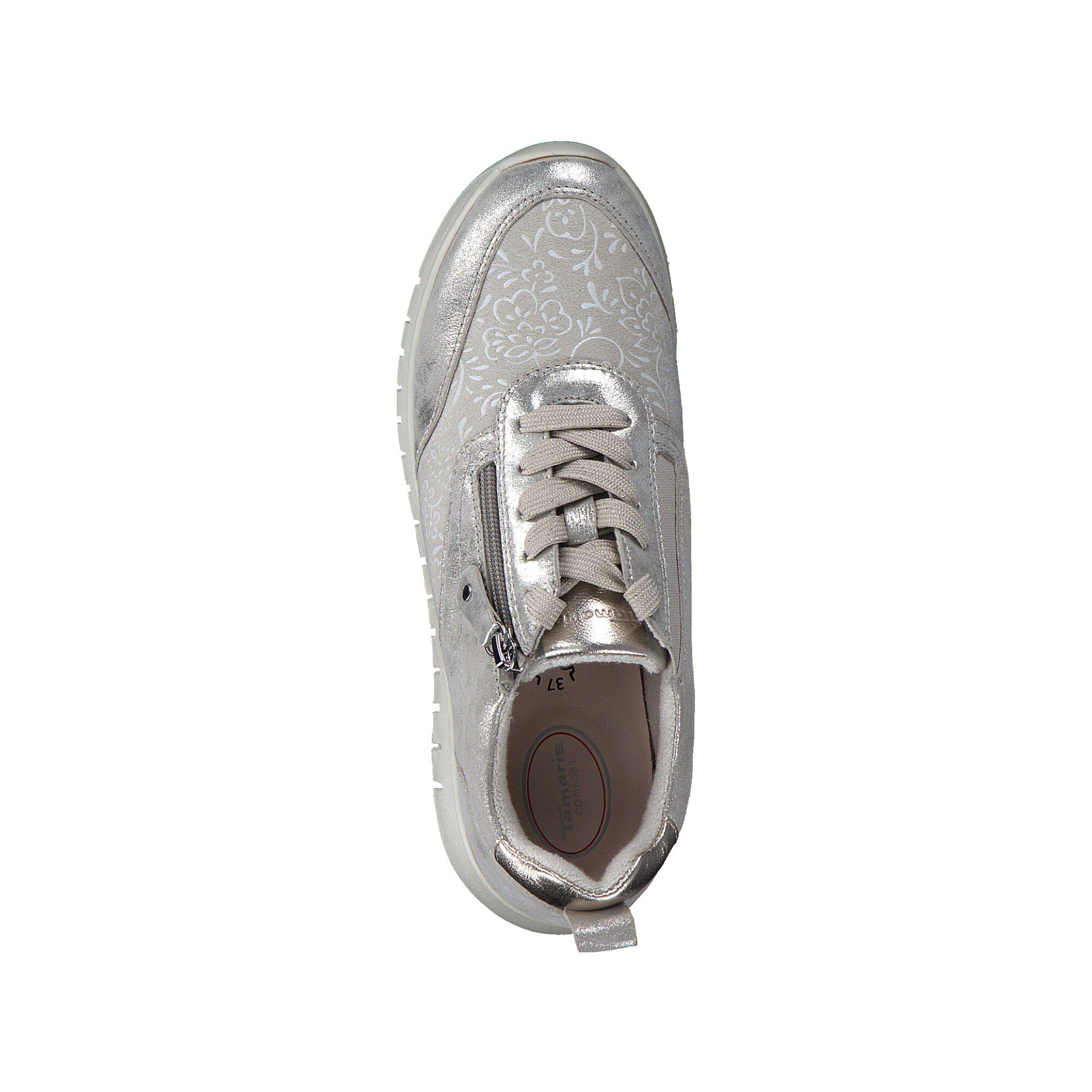 Baskets zippées en cuir