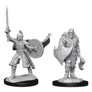 Magic the Gathering Unpainted Miniatures - Human Berserkers