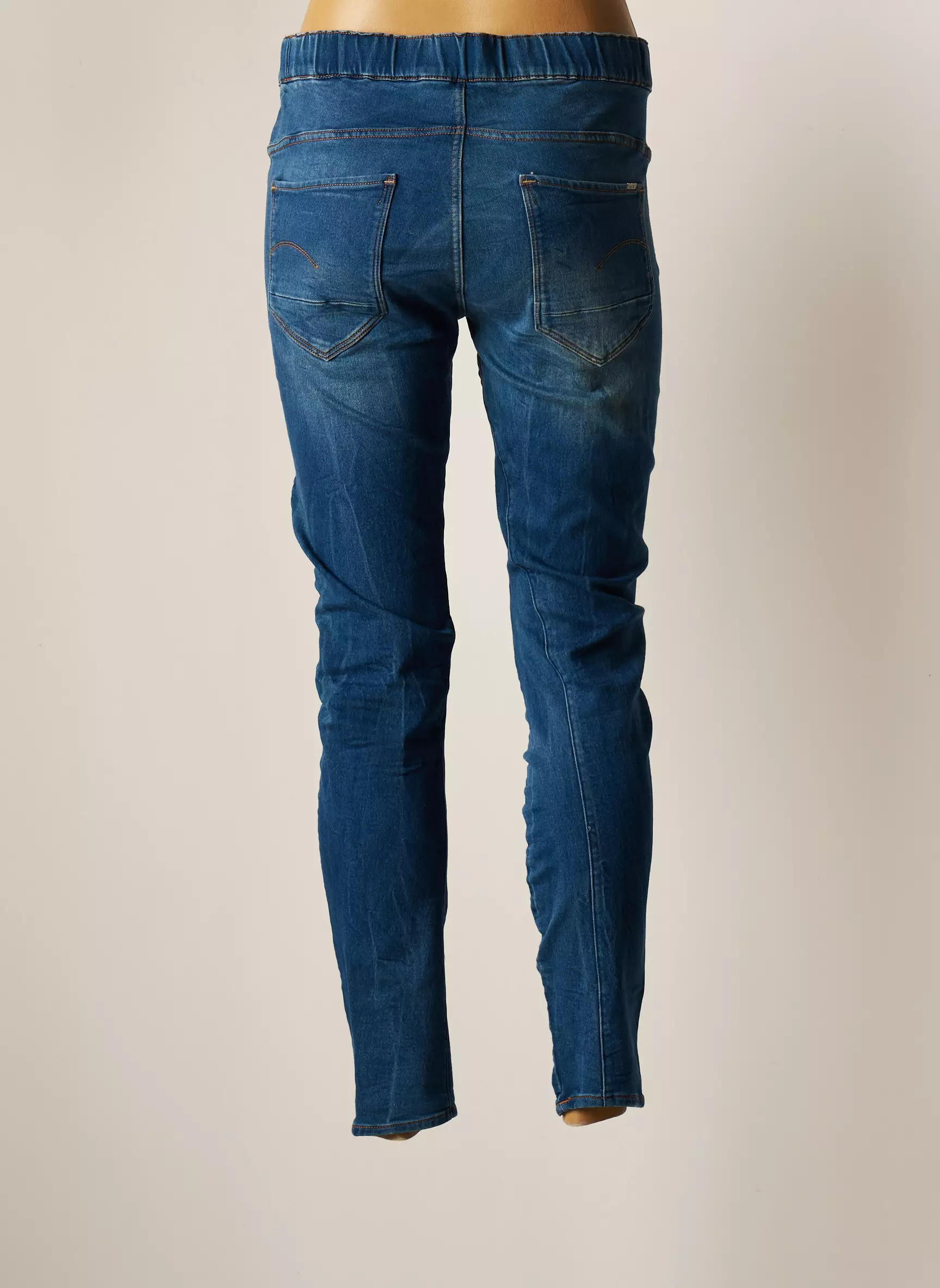 G Star Pantalons Slim Femme couleur bleu