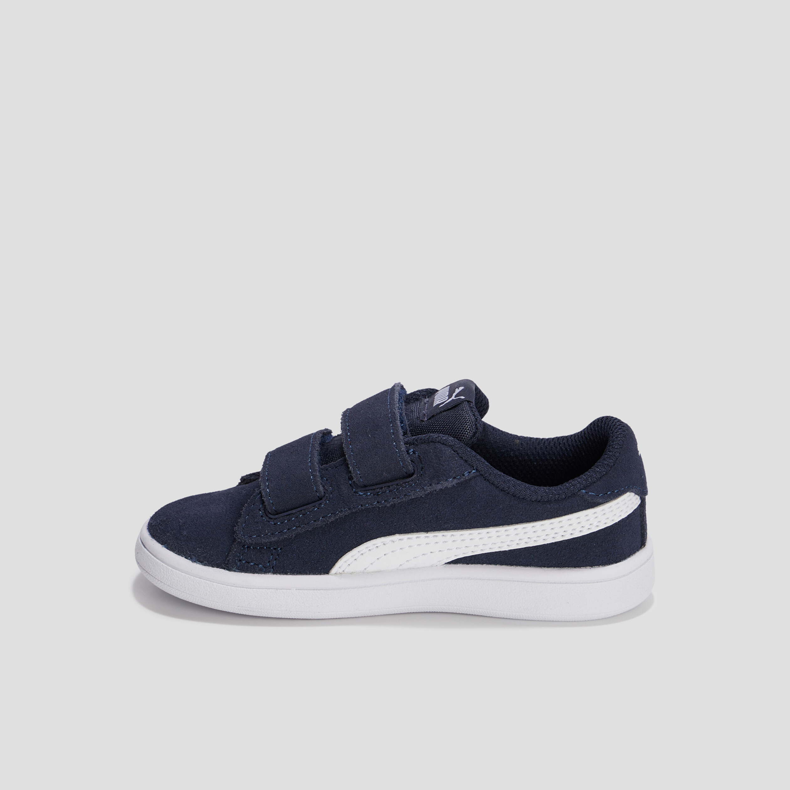 Tennis à scratchs Smash V2 SD Puma bleu marine garçon | La Halle